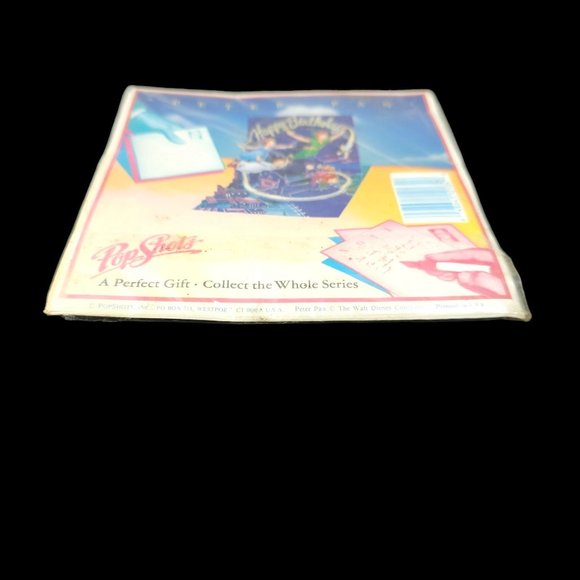 Pop Shots Pop Up Peter Pan 3D Cards Walt Disney Happy Birthday Lot OLD STOCK - Picture 9 of 13